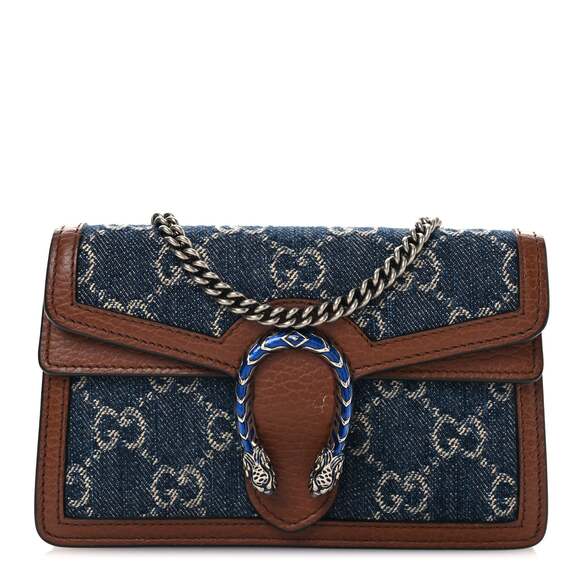 Gucci New Denim Gg Dollar Calfskin #231938G12B